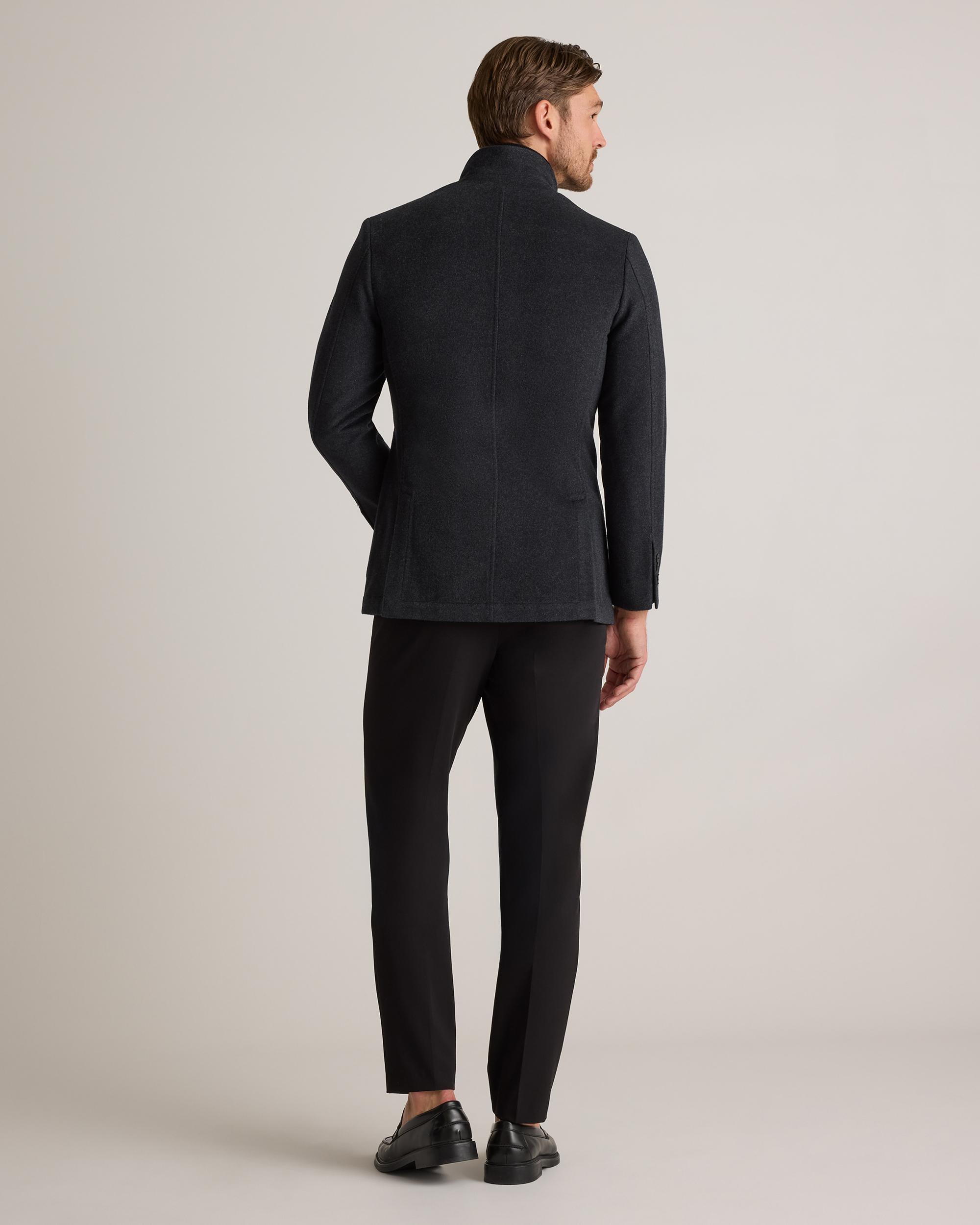 Quince | Men's 100% Mongolian Cashmere Stand Collar Blazer Product Image