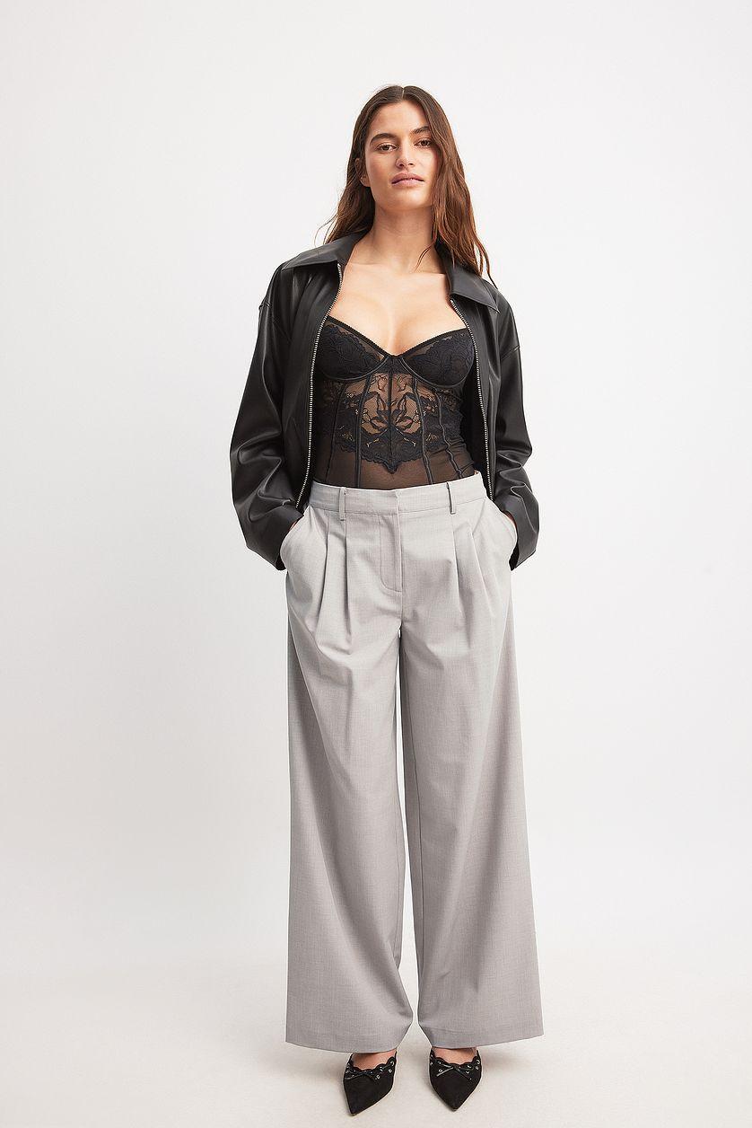 Underwired Lace Bodysuit Product Image