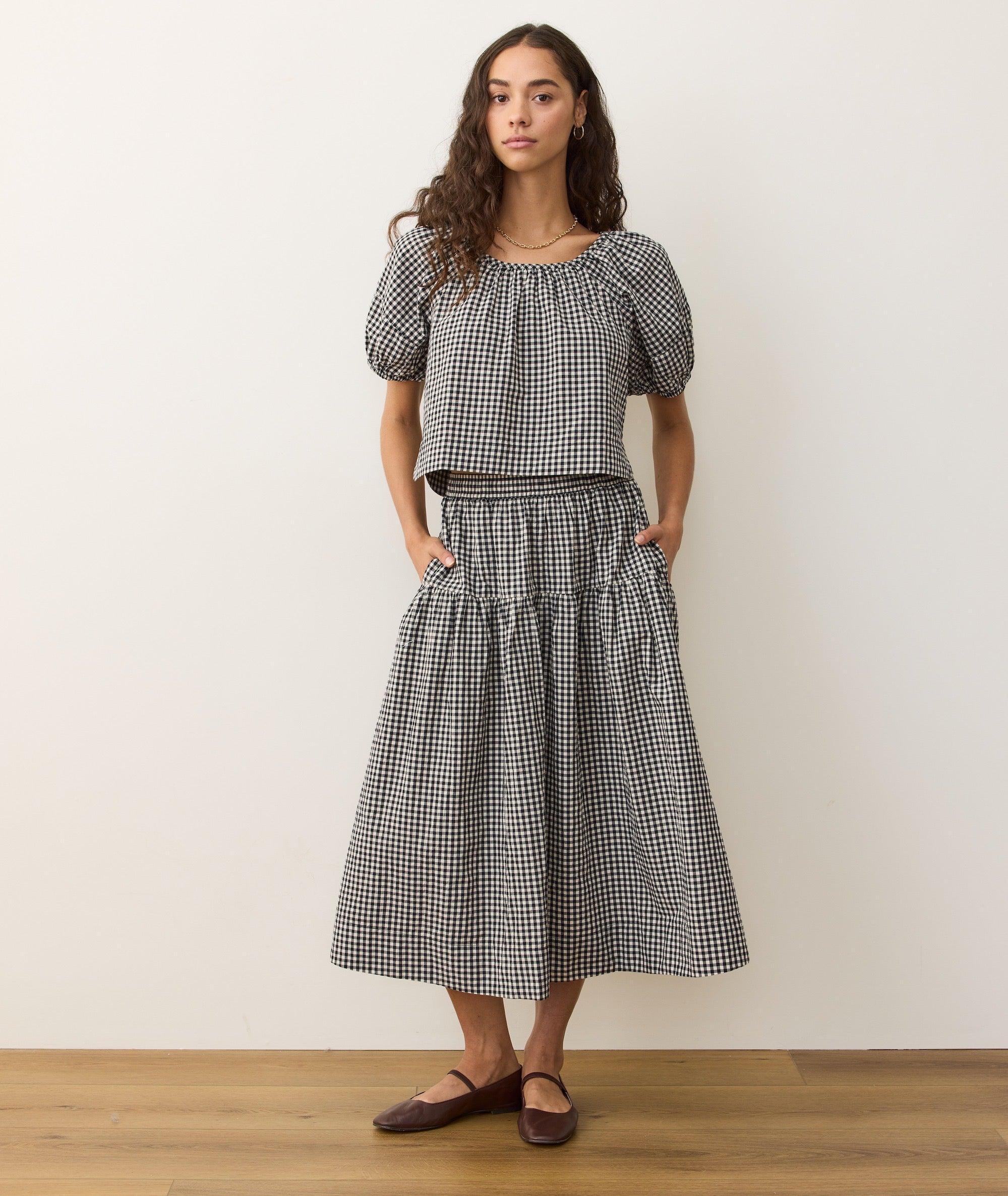 Gia Poplin Skirt Product Image