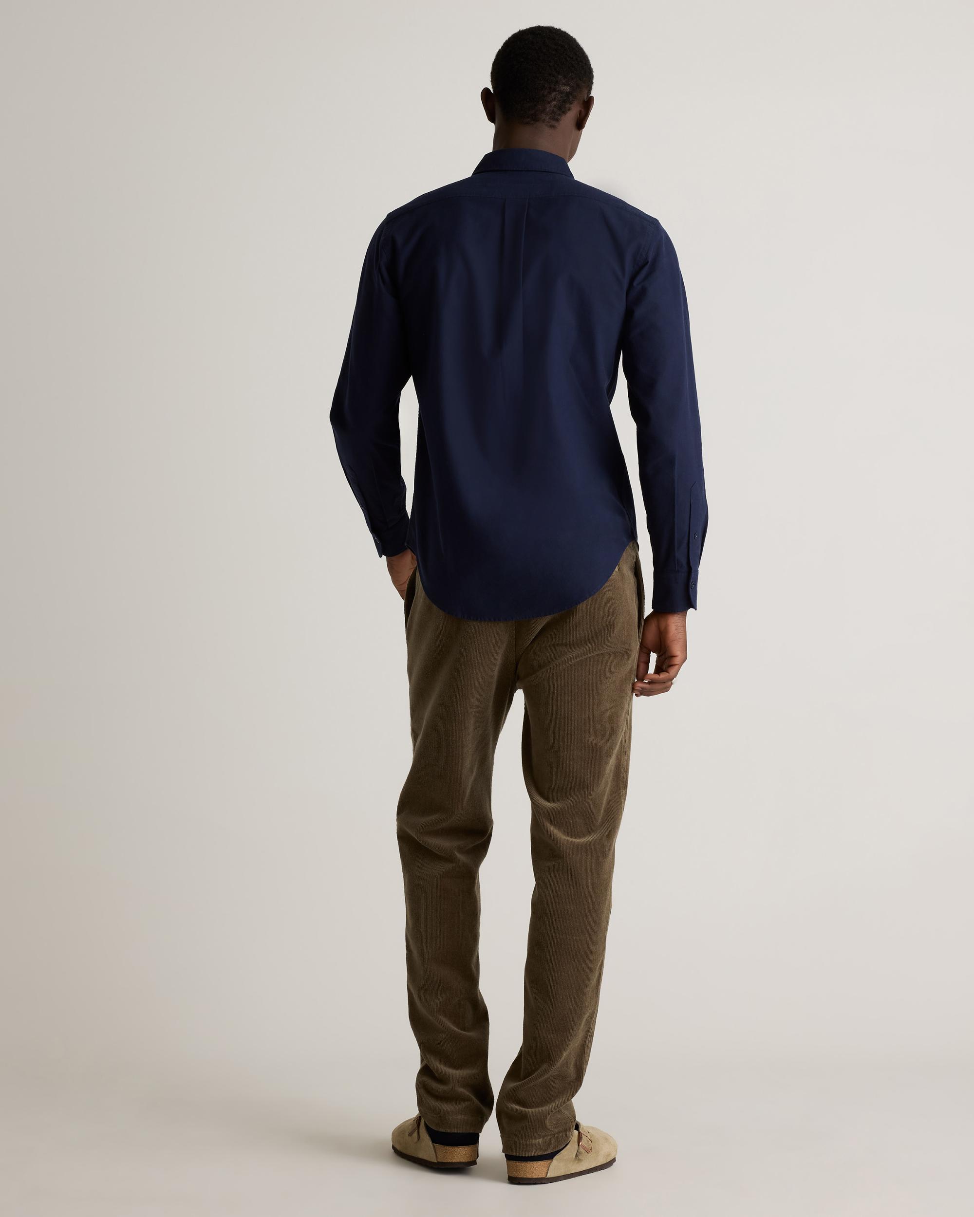Quince | Men's Stretch Textured Twill Shirt Size XL, Organic Cotton Product Image