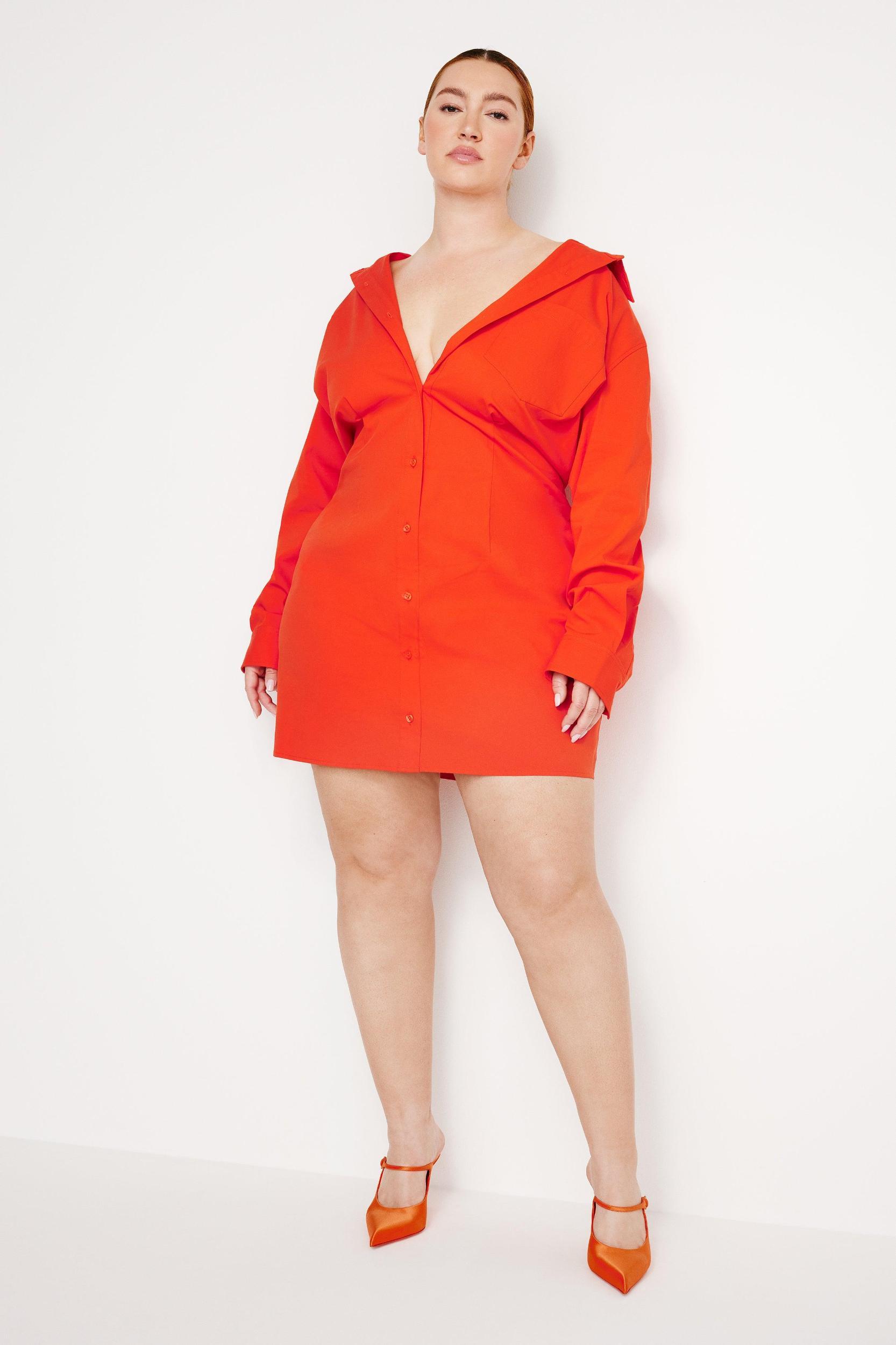 POPLIN SHIRT DRESS | ROMA002 Product Image