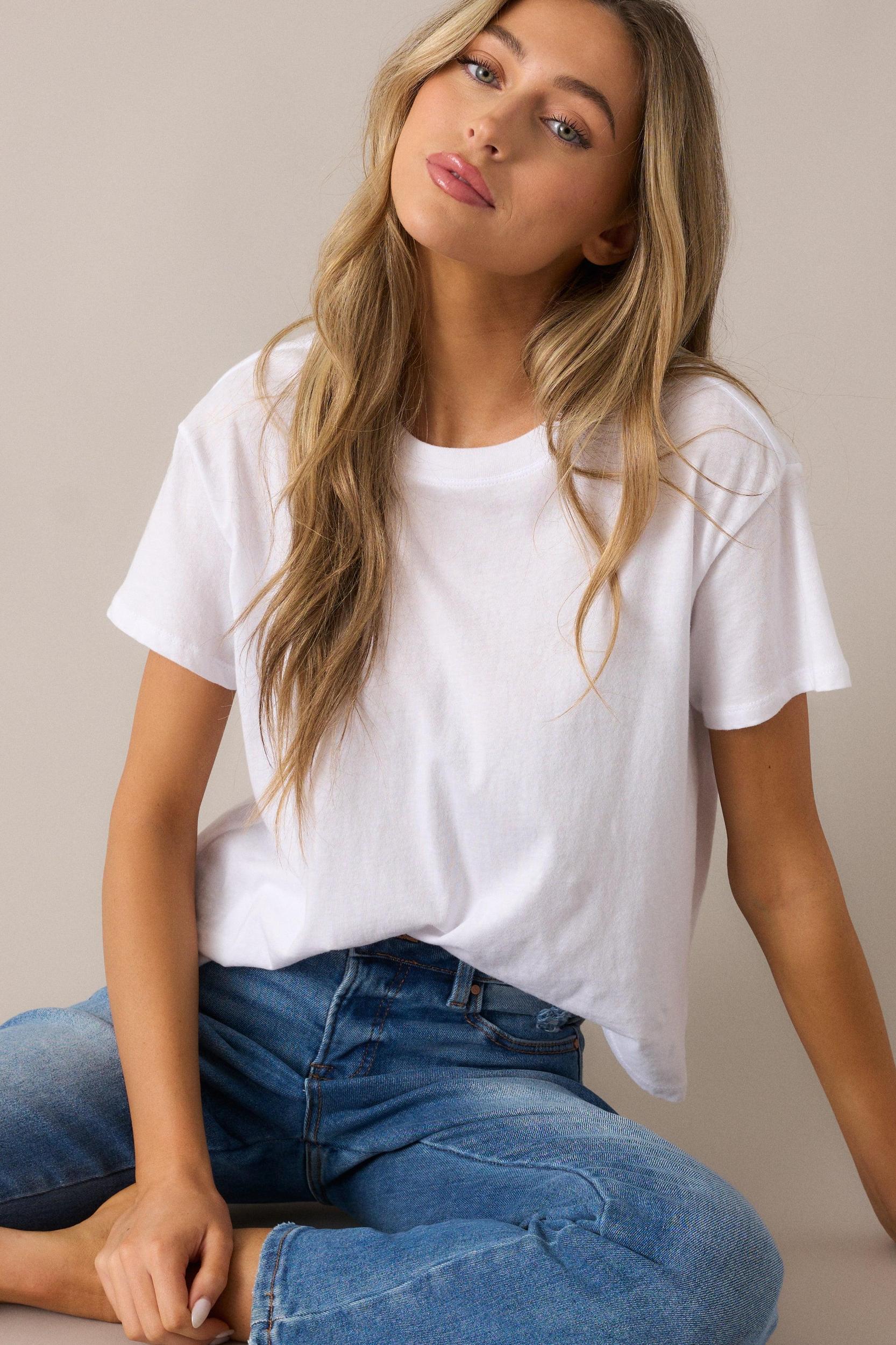 Z Supply My Go To Tee In White Product Image