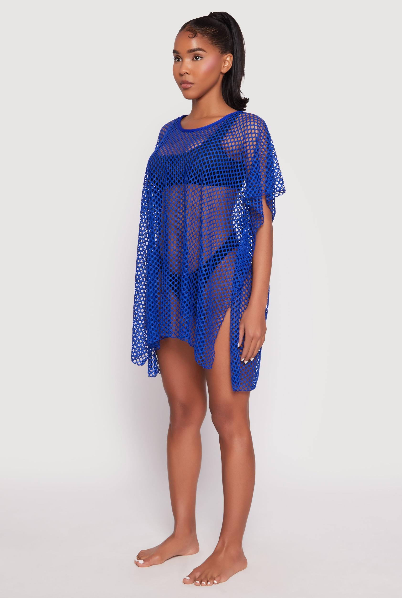 Fishnet Swim Cover Up Female Product Image