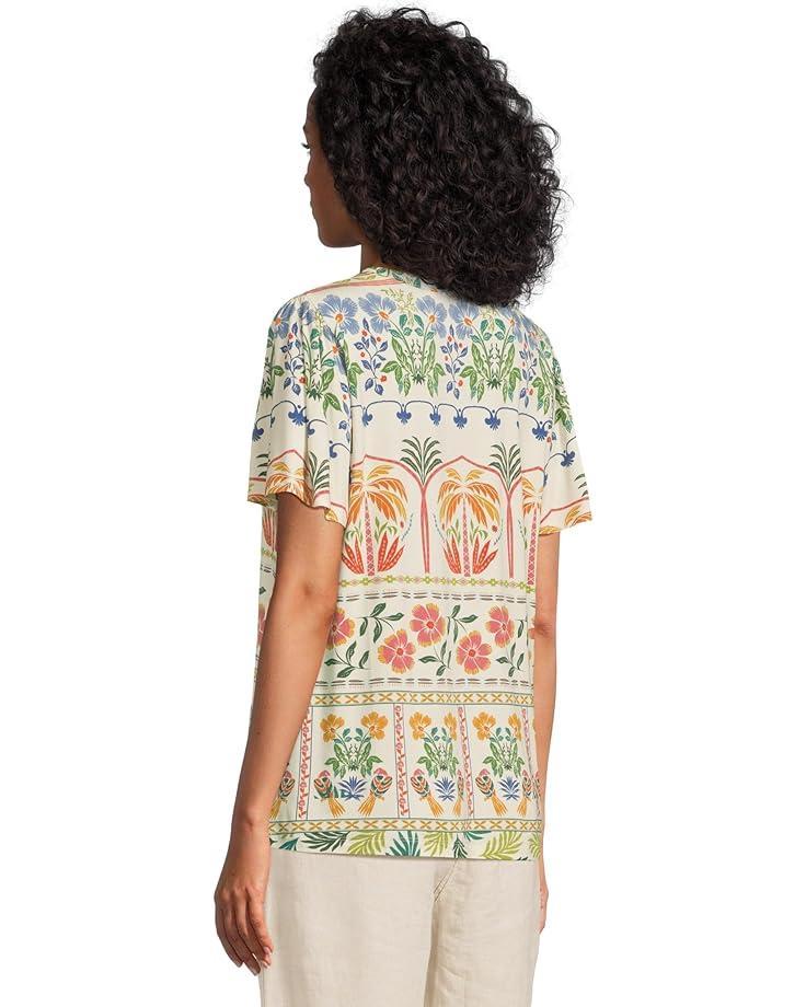 The Janie Favorite Fitted Elbow Sleeve Tee- Sydnee Product Image