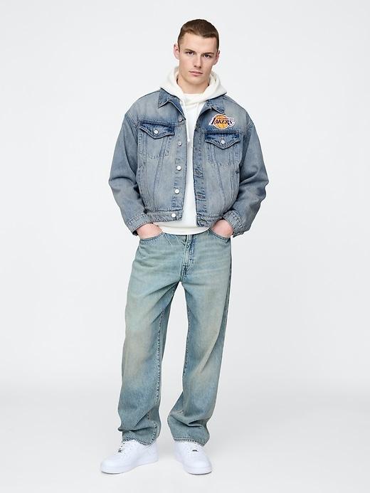 NBA Boston Celtics Icon Denim Jacket Product Image