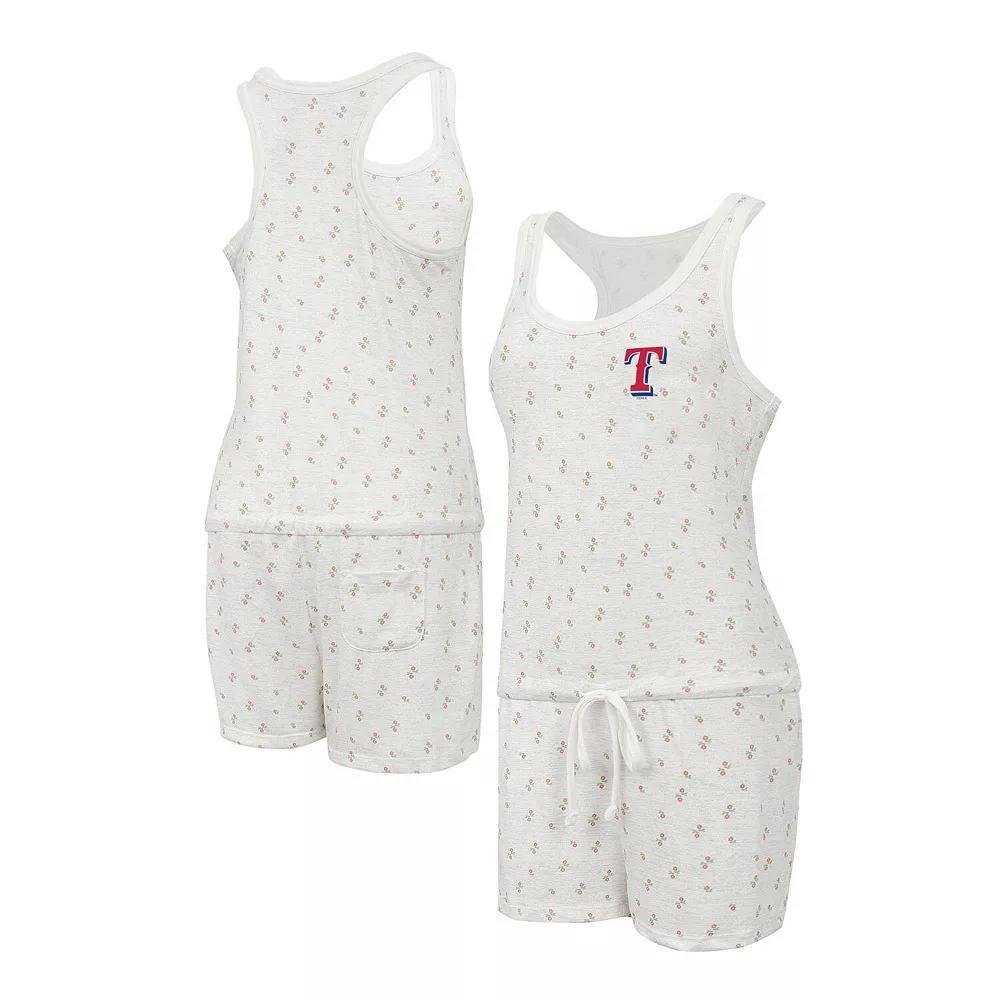 Women's Concepts Sport Cream San Francisco Giants Gardner Hacci Knit Romper, Size: Small, Beige Product Image