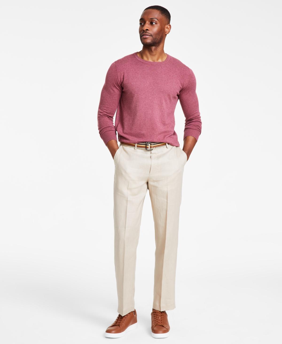 Nautica Mens Modern-Fit Linen Dress Pants Product Image