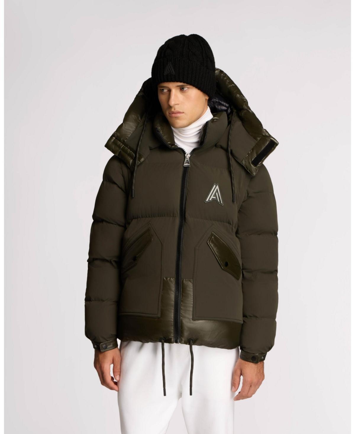 Alpenhaus Megeve Unisex 2-In-1 Relaxed Fit Puffer in Safety Orange at Nordstrom, Size Medium Product Image