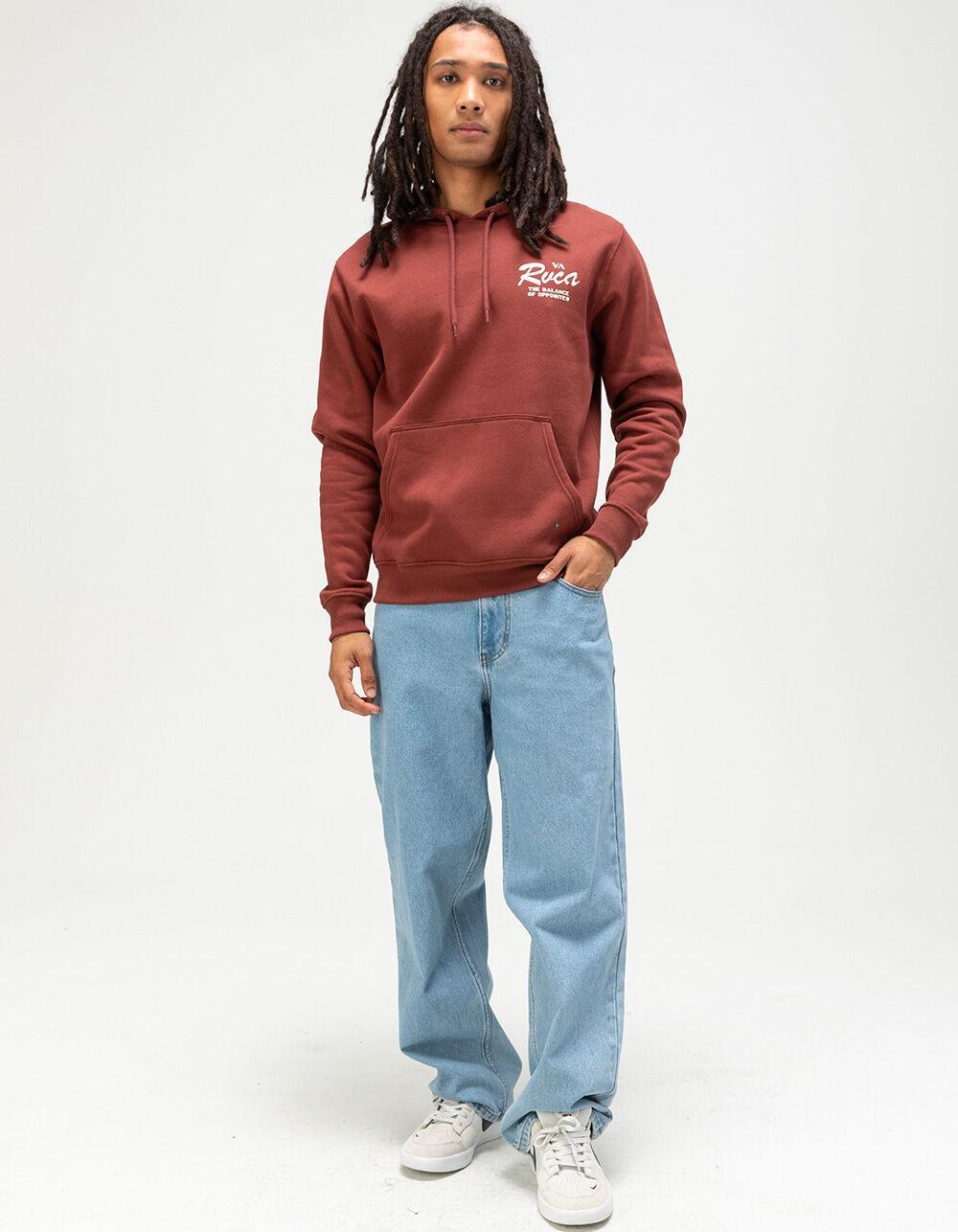RVCA Scrambler Mens Hoodie - RUST Product Image