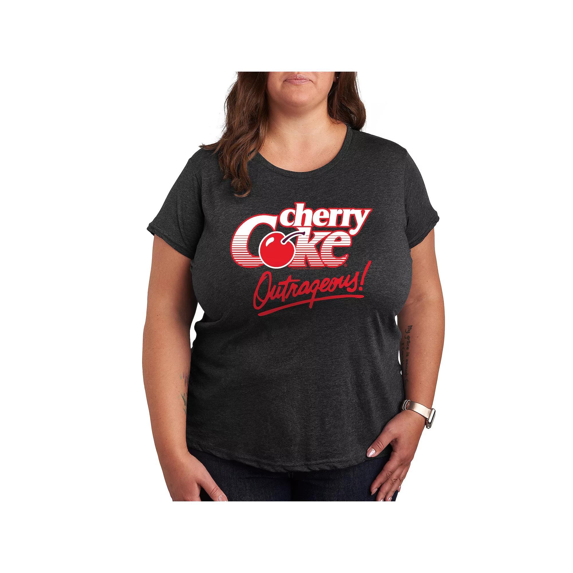 Plus Friends Ugly Christmas Sweater Graphic Tee, Womens Heather Grey Product Image