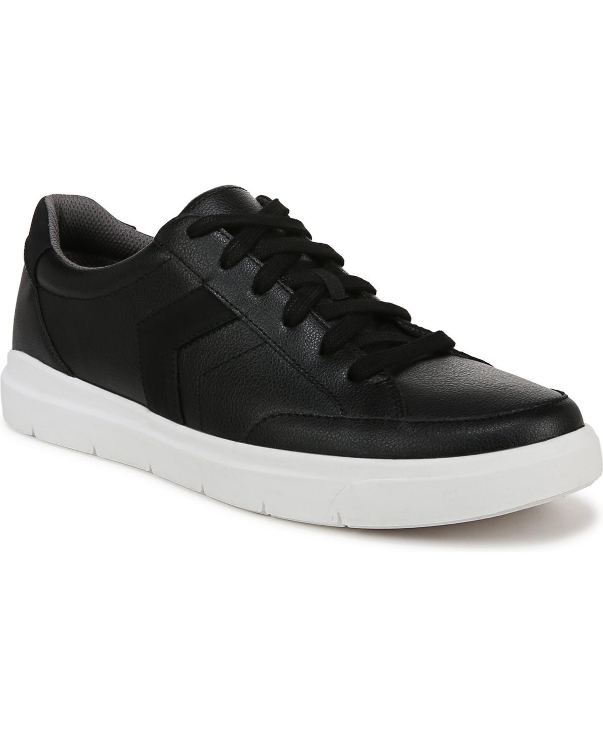 Dr. Scholl's Madison Men's Faux Leather Oxford Sneakers, Size: 10, Black Faux Leather Product Image