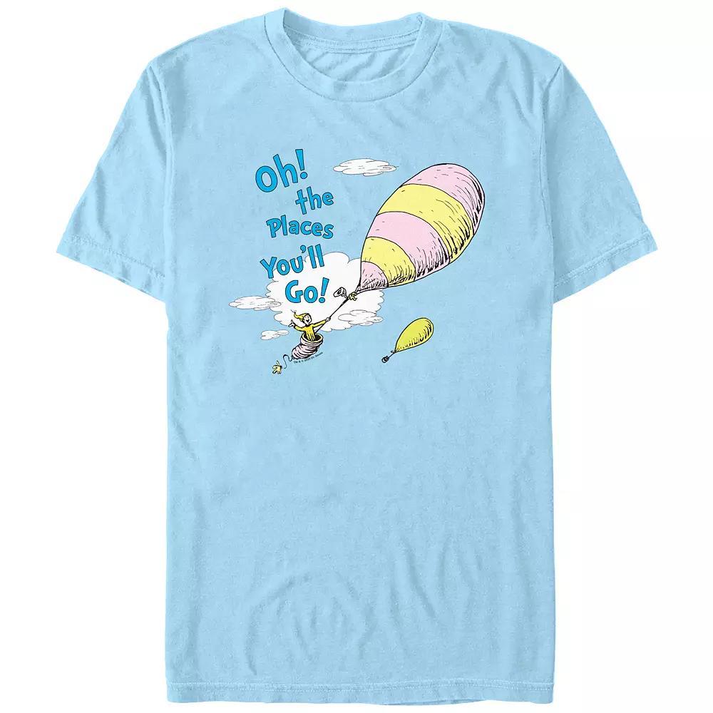 Mens Dr. Seuss Oh The Places Youll Go Graphic Tee Product Image