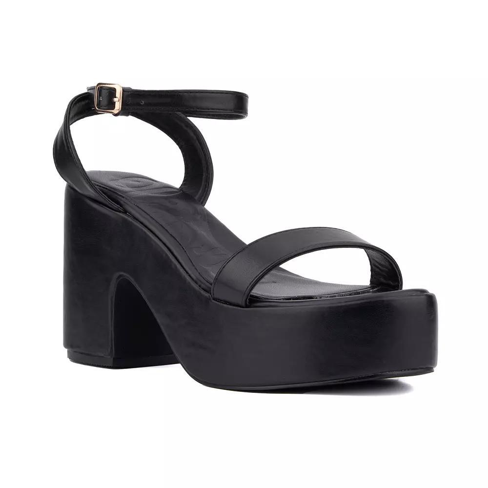 Olivia Miller Charmer Womens Platform Heels Product Image