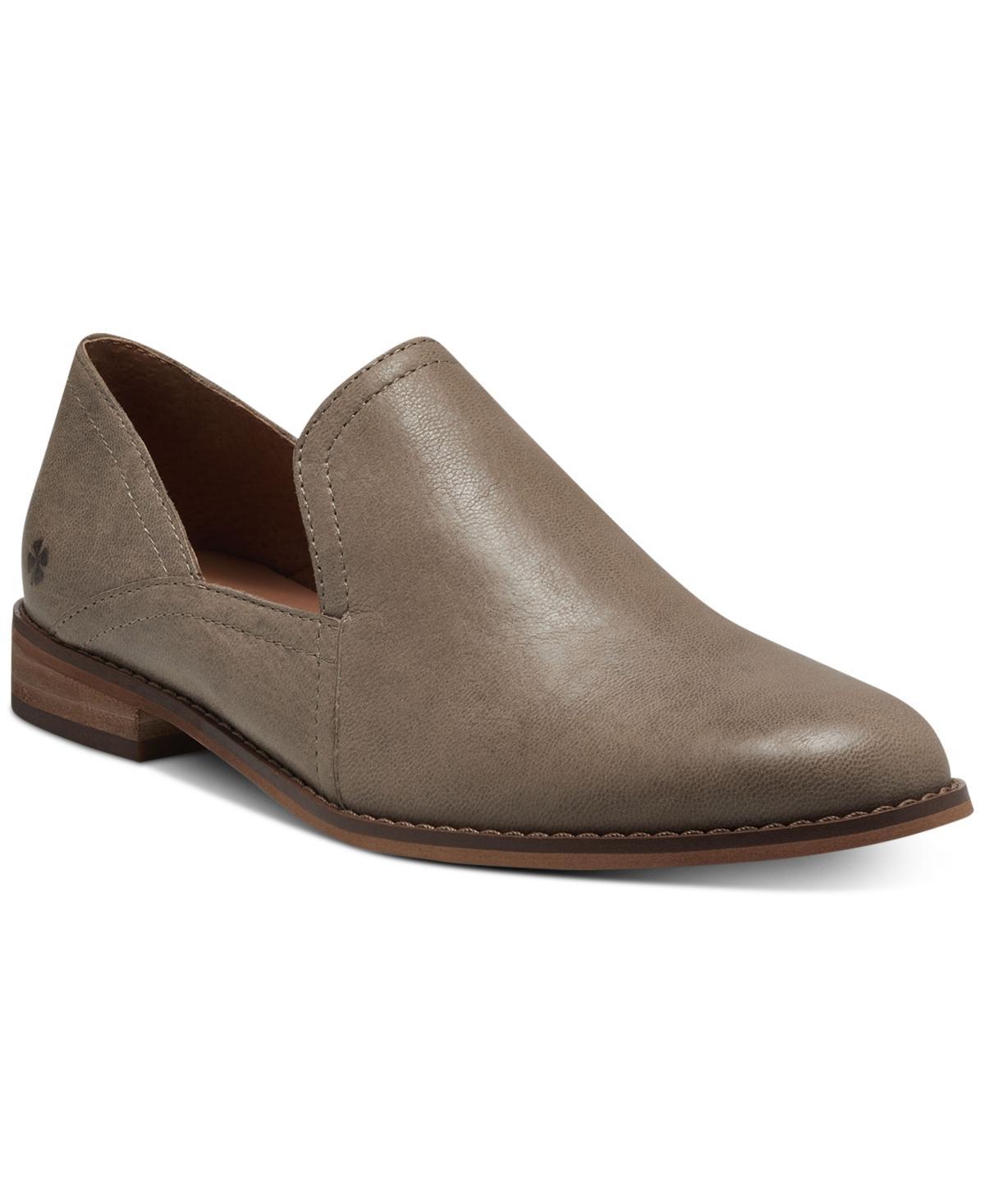 Lucky Brand Womens Ellopy Cutout Flat Loafers Product Image