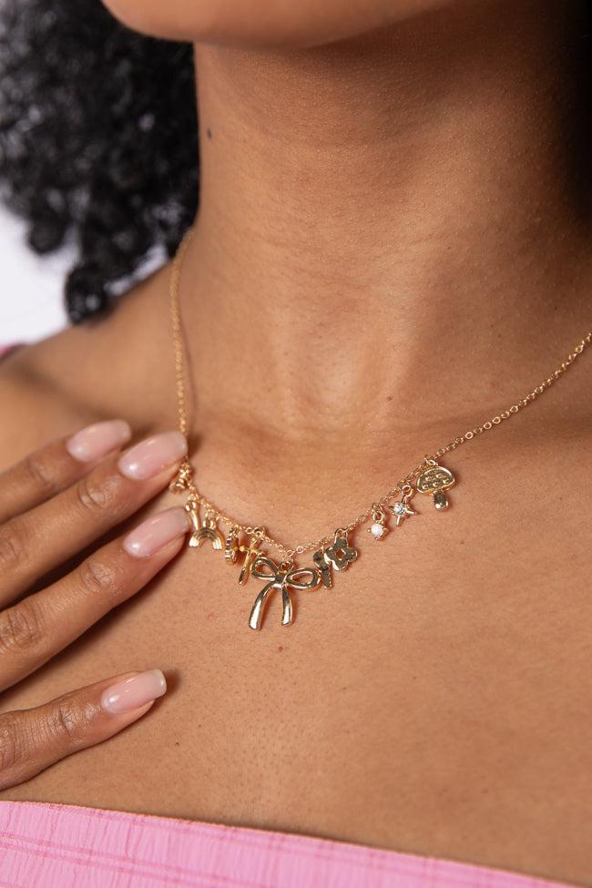 Bow Charm Necklace FINAL SALE Product Image
