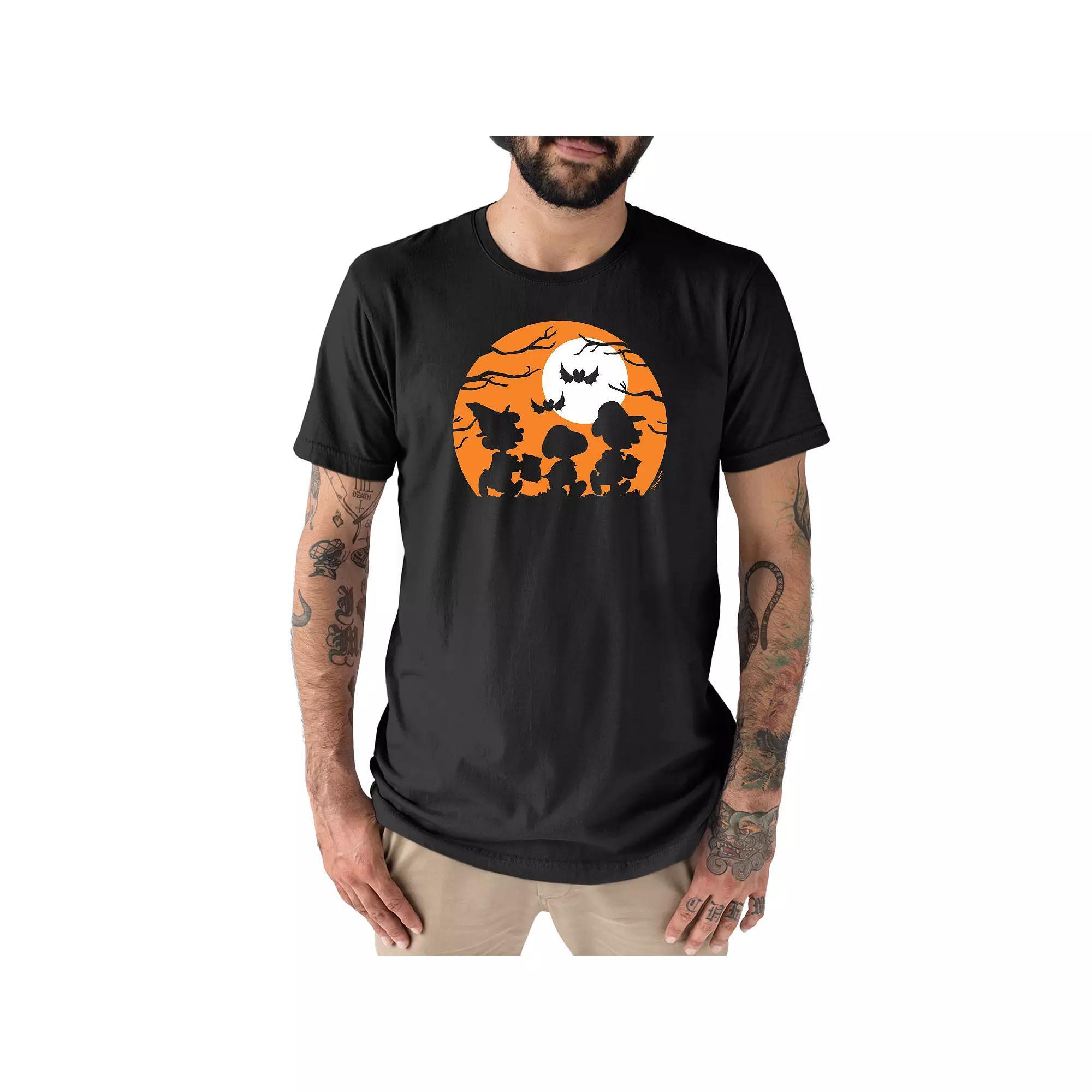 Big & Tall Peanuts Character Silhouettes, Mens Product Image