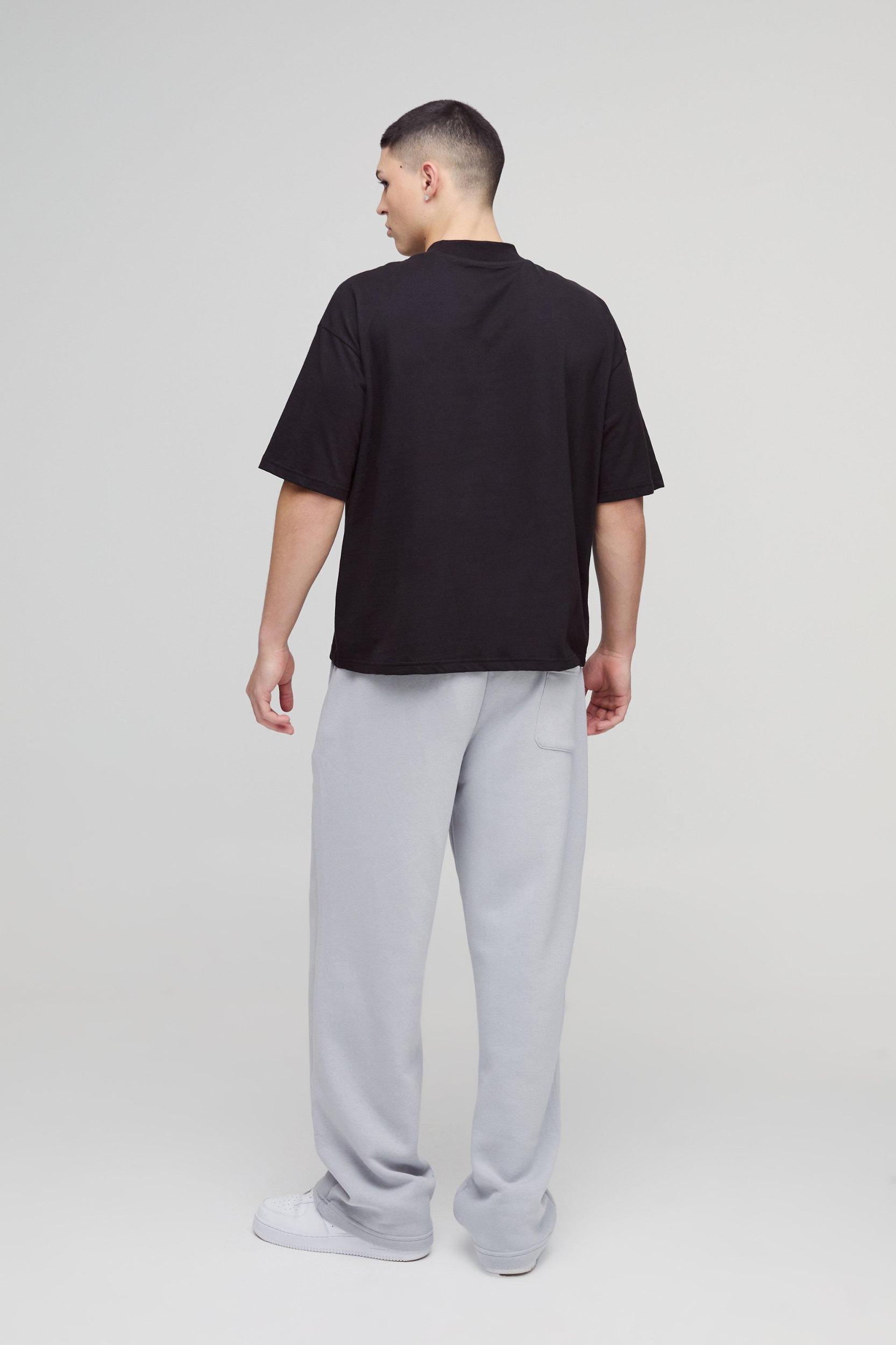 Oversized Boxy Extended Neck T-shirt | boohooMAN USA Product Image