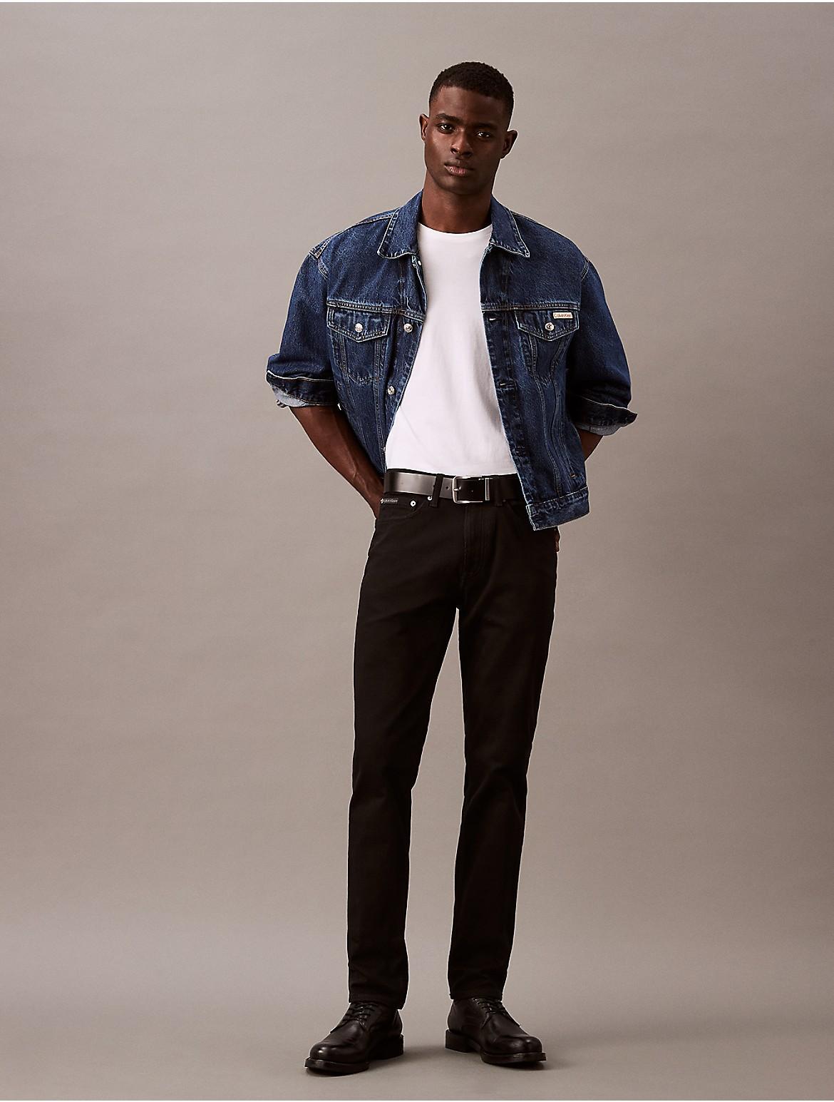 Calvin Klein Men's Slim Fit Jean - Black - 38W x 34L Product Image