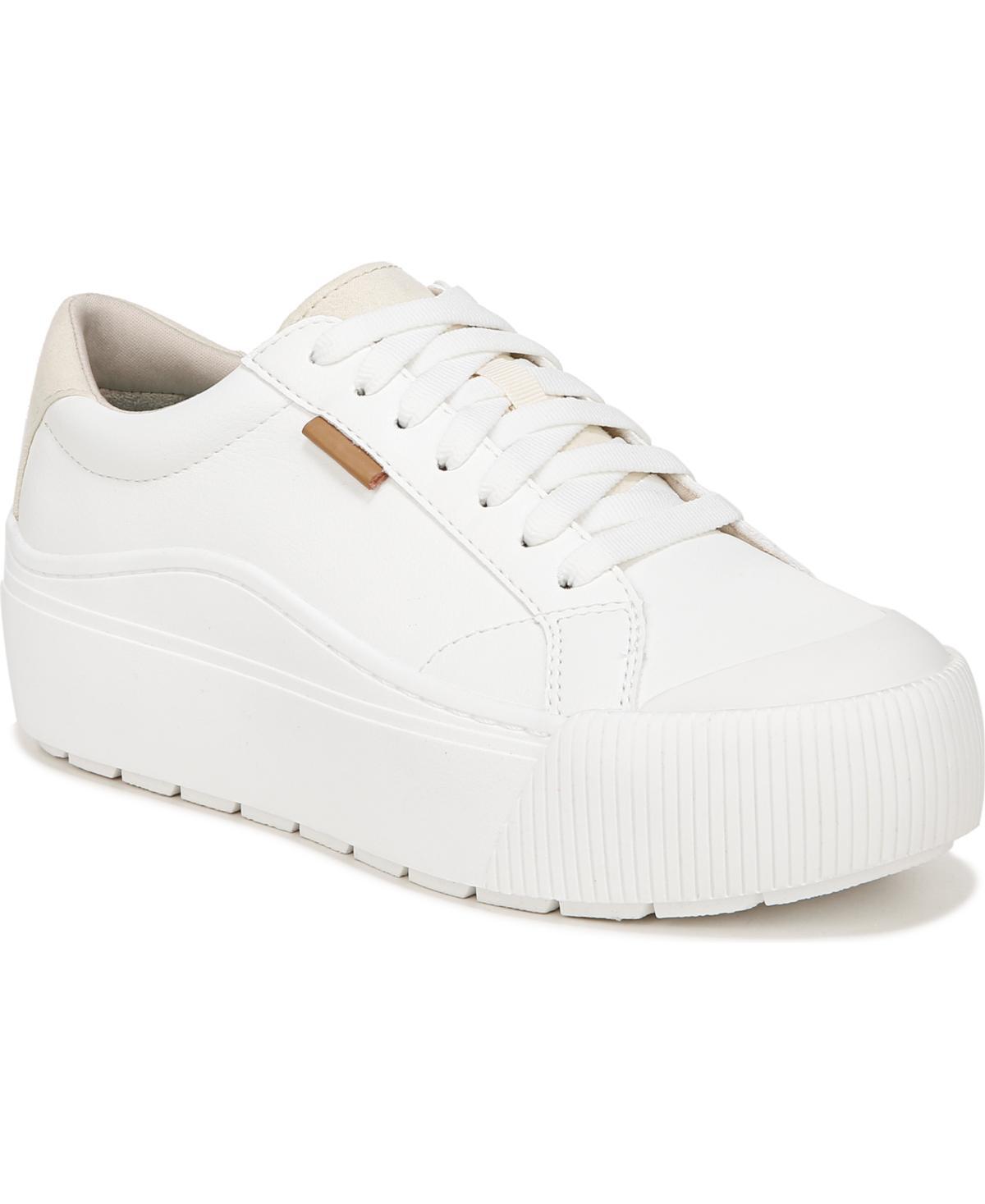 Dr. Scholl'S Time Off Max Women's Lace-Up Sneakers, Size: 9.5, White Product Image