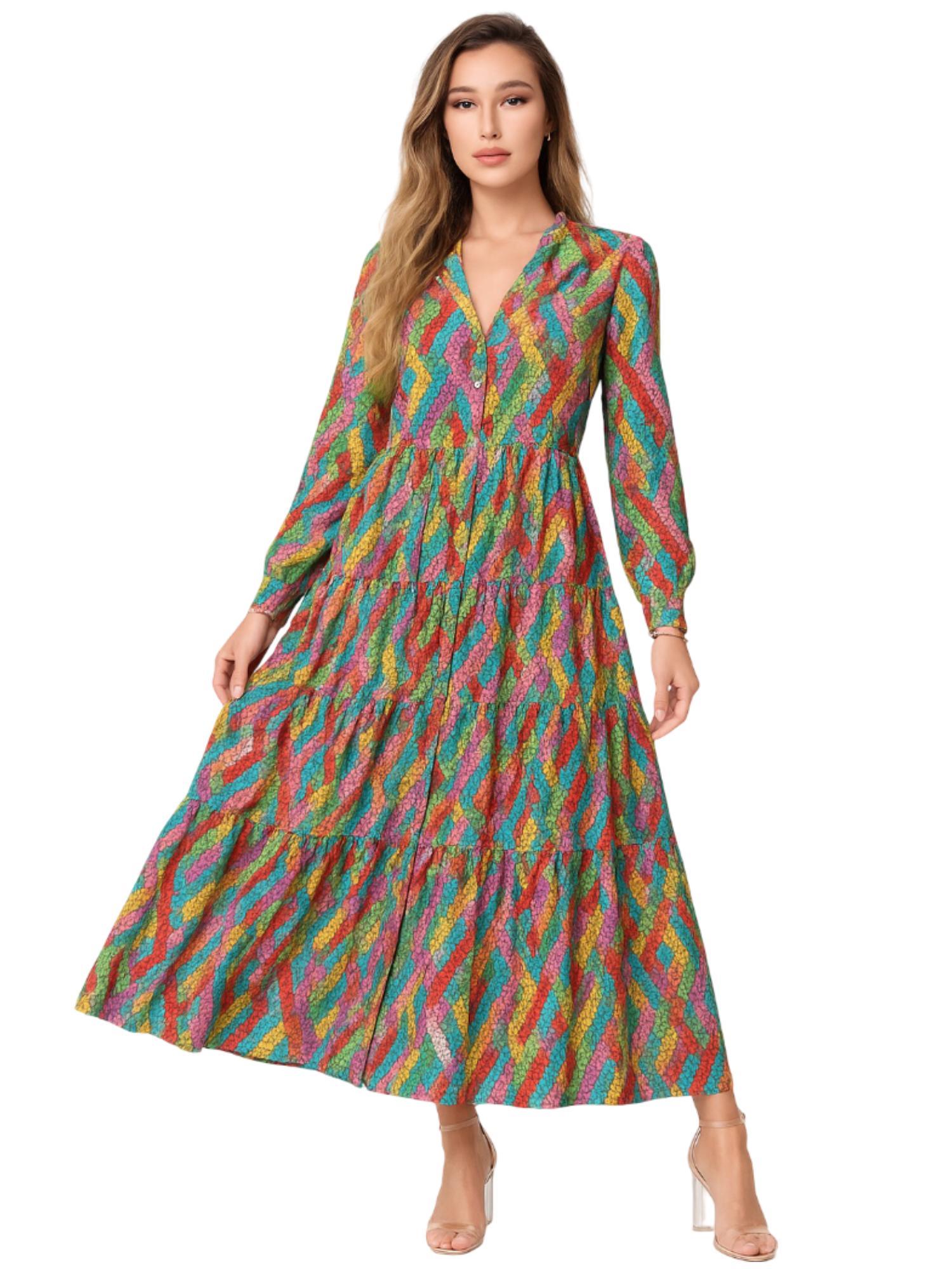 Gold&Silver Cutline Dress Product Image