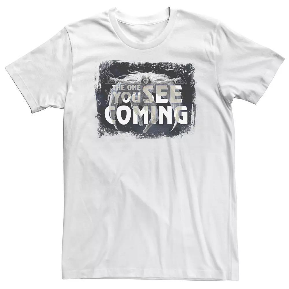 Big & Tall Marvel Moon Knight The One You See Coming Tee, Men's, Size: 5XL, White Product Image