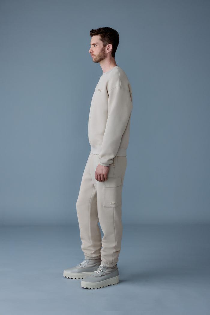 Mackage Marvin-R Double-Face Jersey Cargo Sweatpants- Trench Product Image