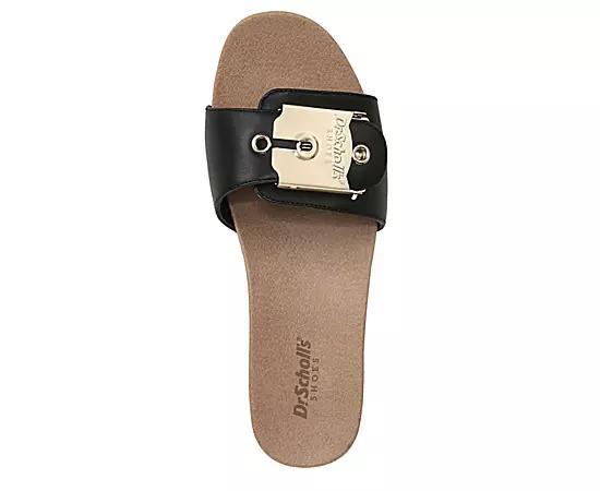 Dr. Scholl's Original Life Women's Wedge Slides, Size: 8, Black Product Image