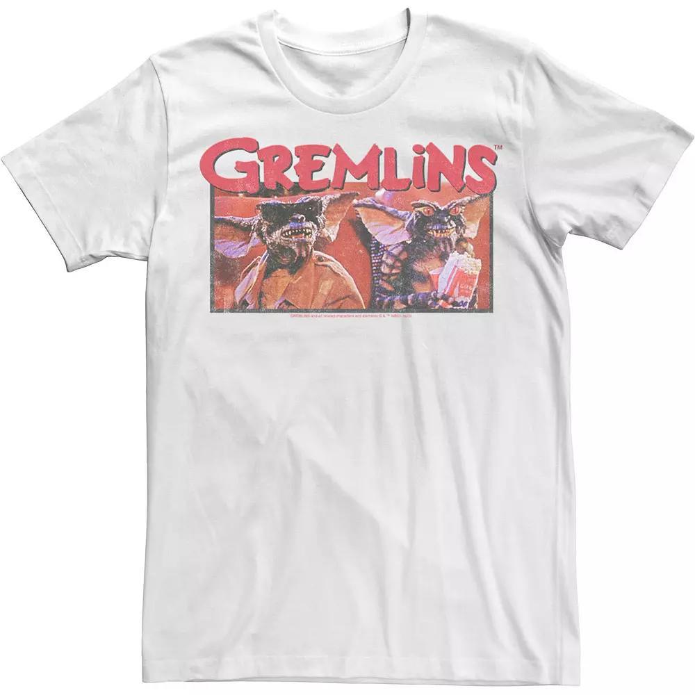 Men's Gremlins At The Movies Portrait Tee, Size: Small, White Product Image