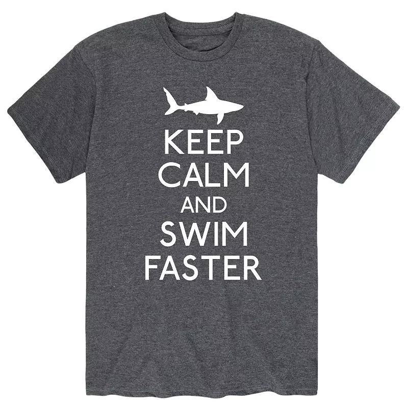 Mens Swim Faster Tee Product Image