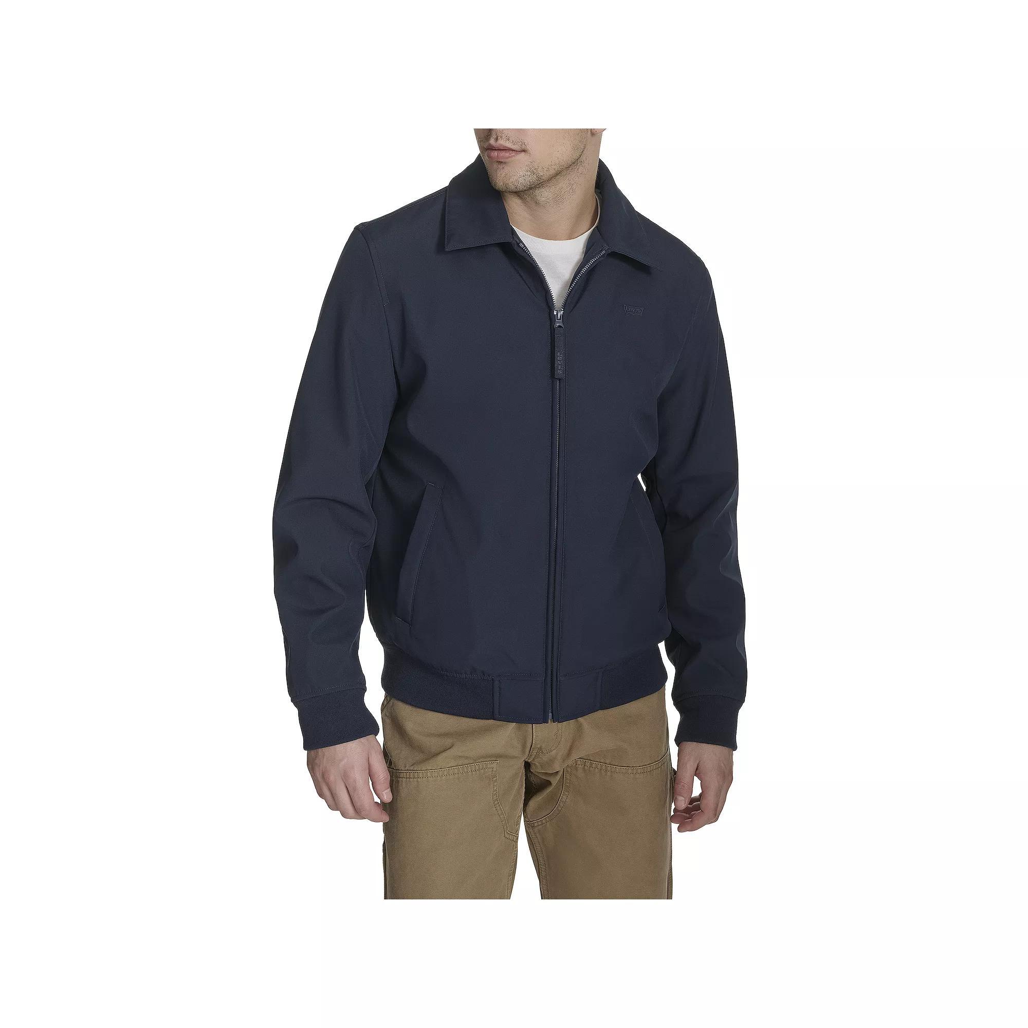 Men's Levi's® Bomber Jacket with Laydown Collar, Size: Medium, Blue Product Image