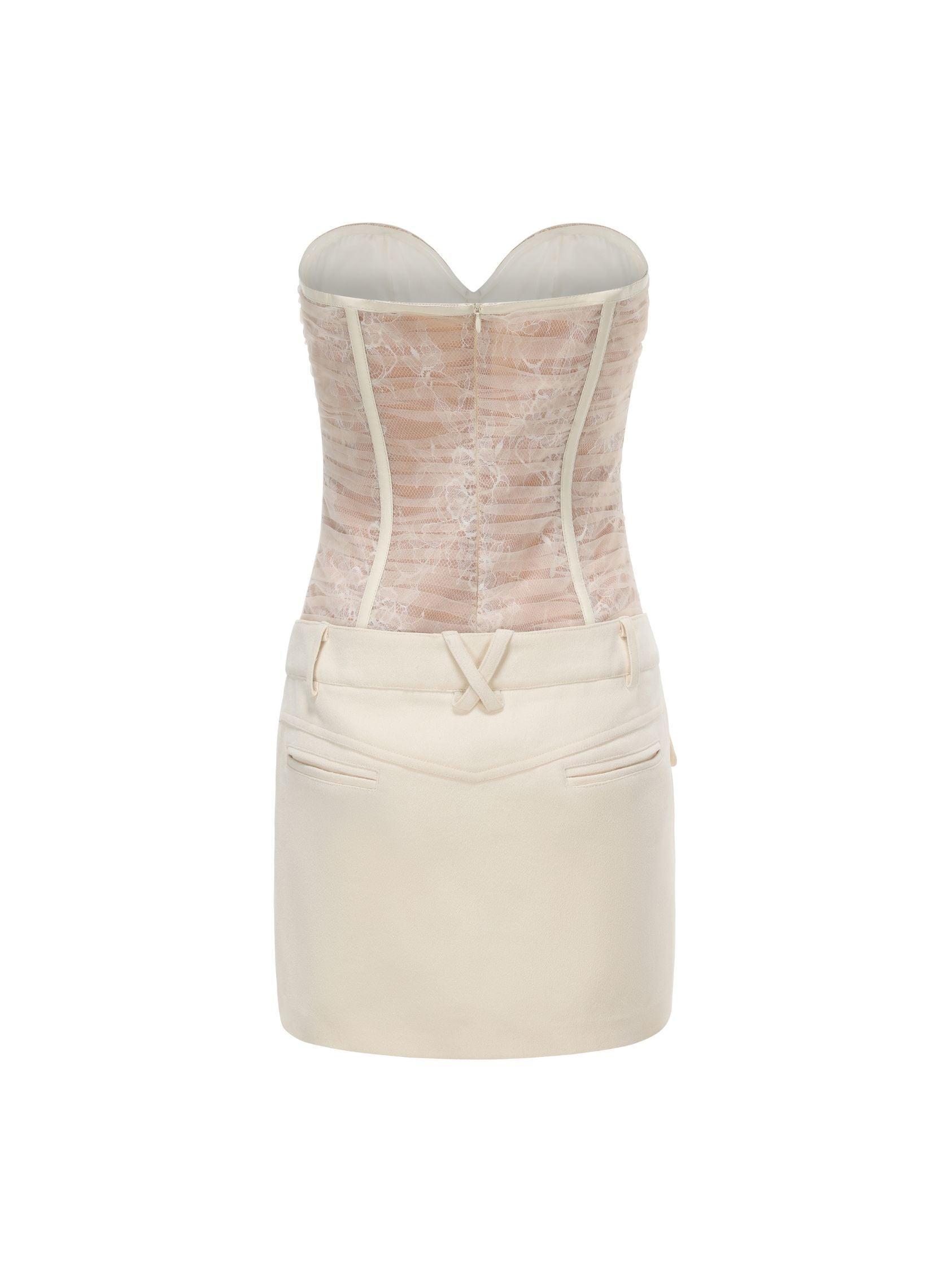 Jane Lace Dress (White) (Final Sale) Product Image