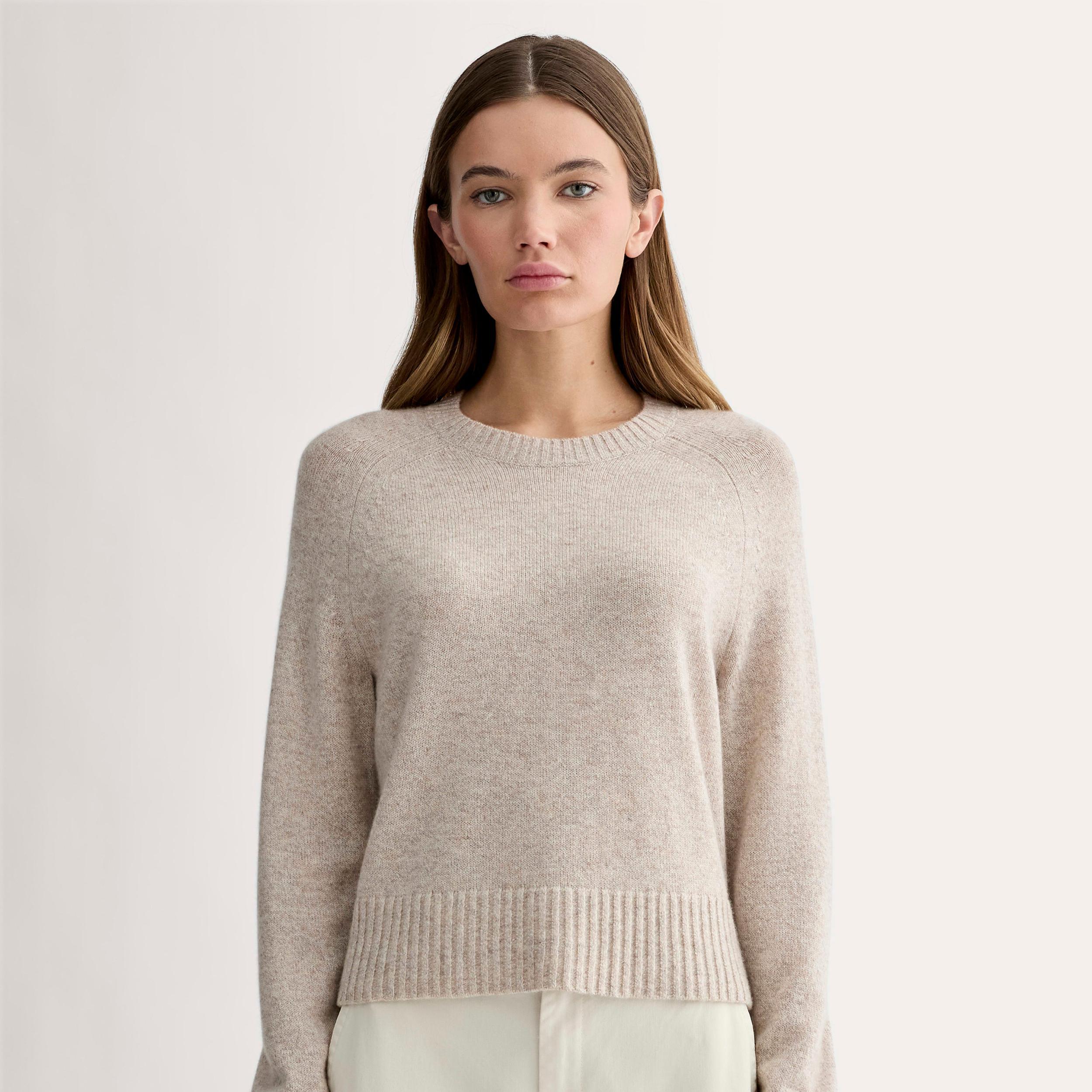 The Boxy Crew in Cashmere Product Image