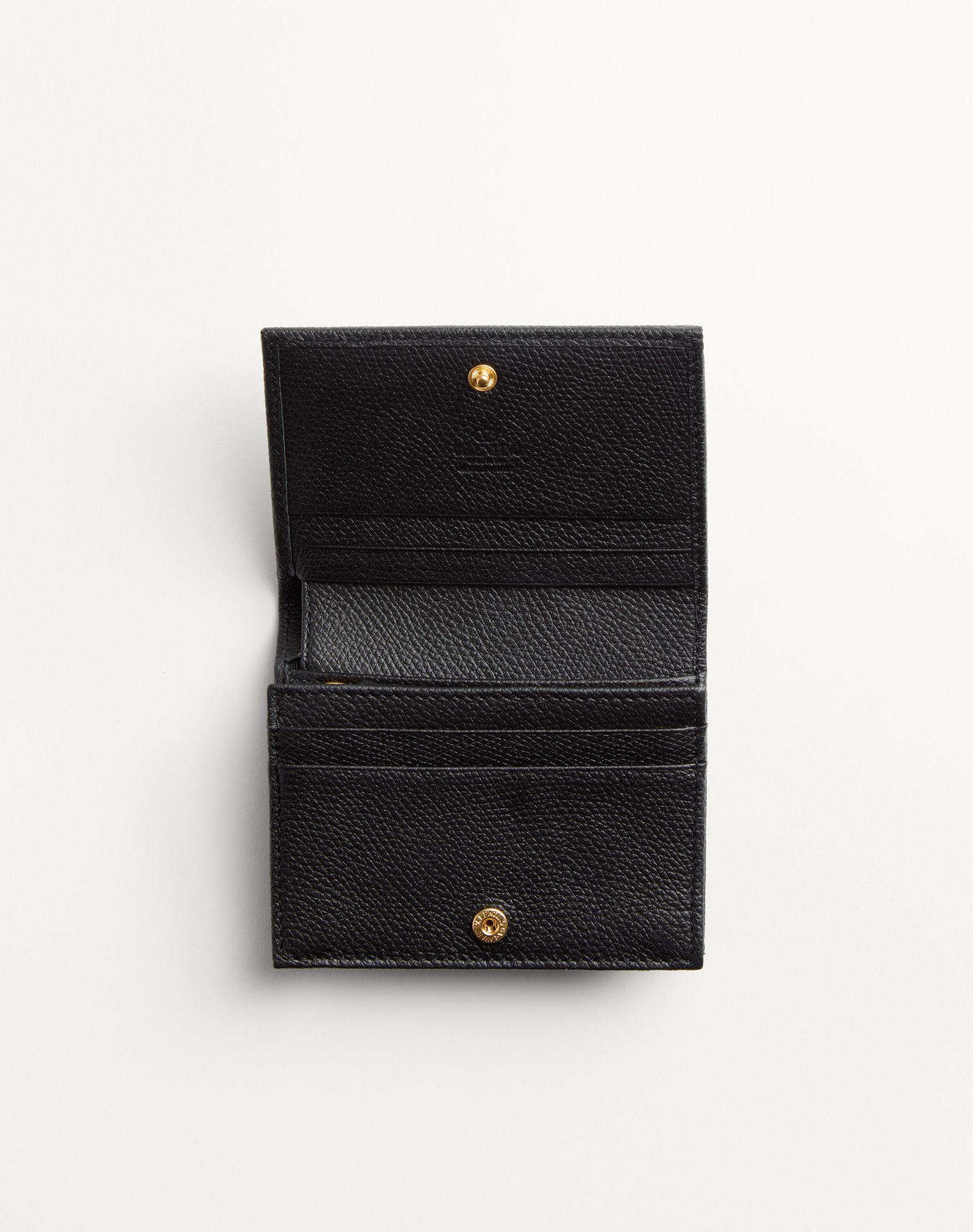 Vlogo Signature Grainy Calfskin Wallet Product Image