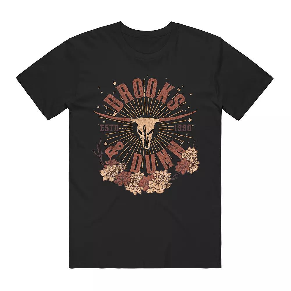 Men's Brooks & Dunn Graphic Tee, Size: XXL, Military Green Product Image