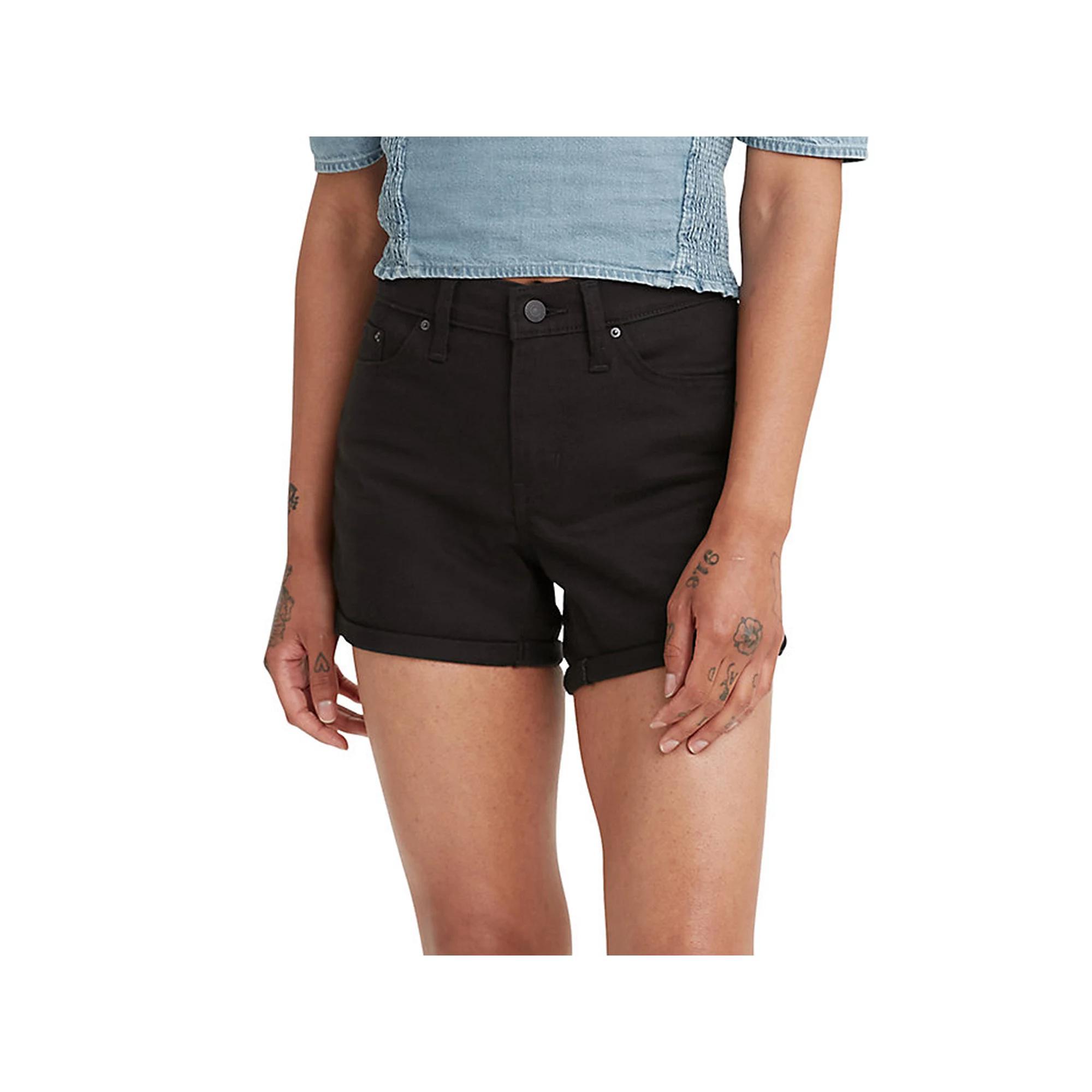 Womens Levis Mid-Length Jean Shorts Product Image