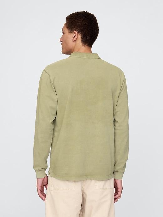 Pique Polo Shirt Product Image