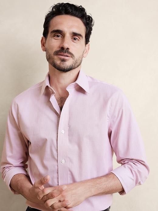 Slim-Fit Wrinkle-Resistant Dress Shirt Product Image