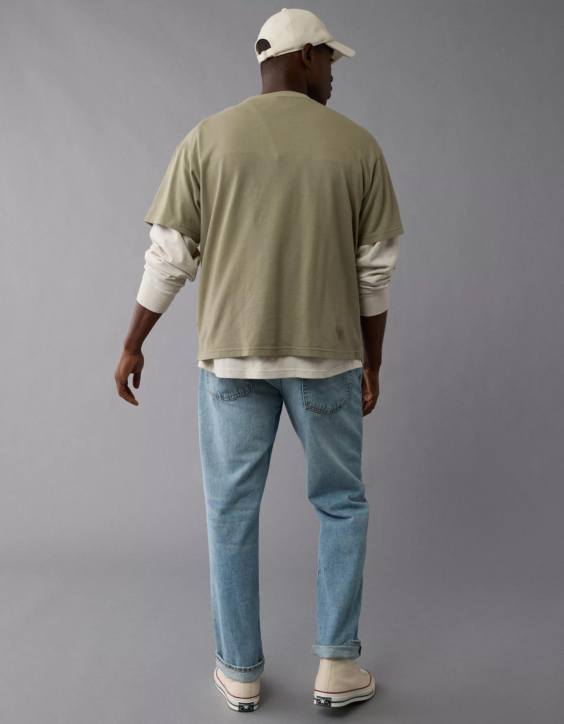 AE Boxy Micro Logo Graphic T-Shirt Product Image