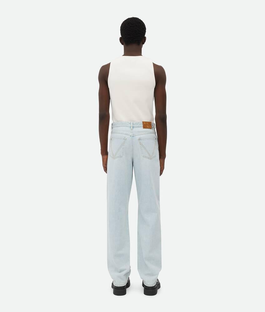 Men's Extra Bleached Wide Leg Jeans in Light blue Product Image