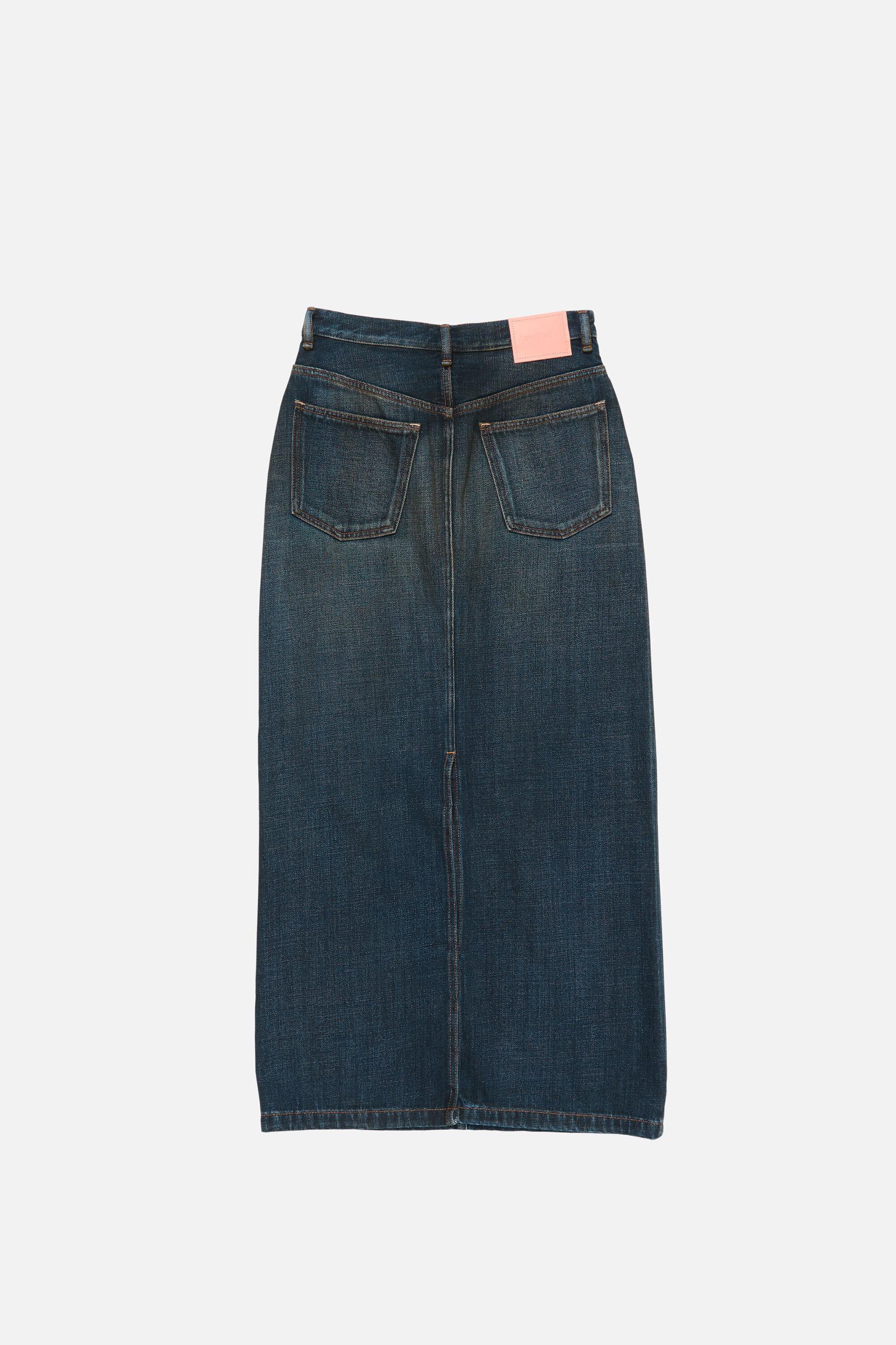 Ankle-length denim skirt Product Image