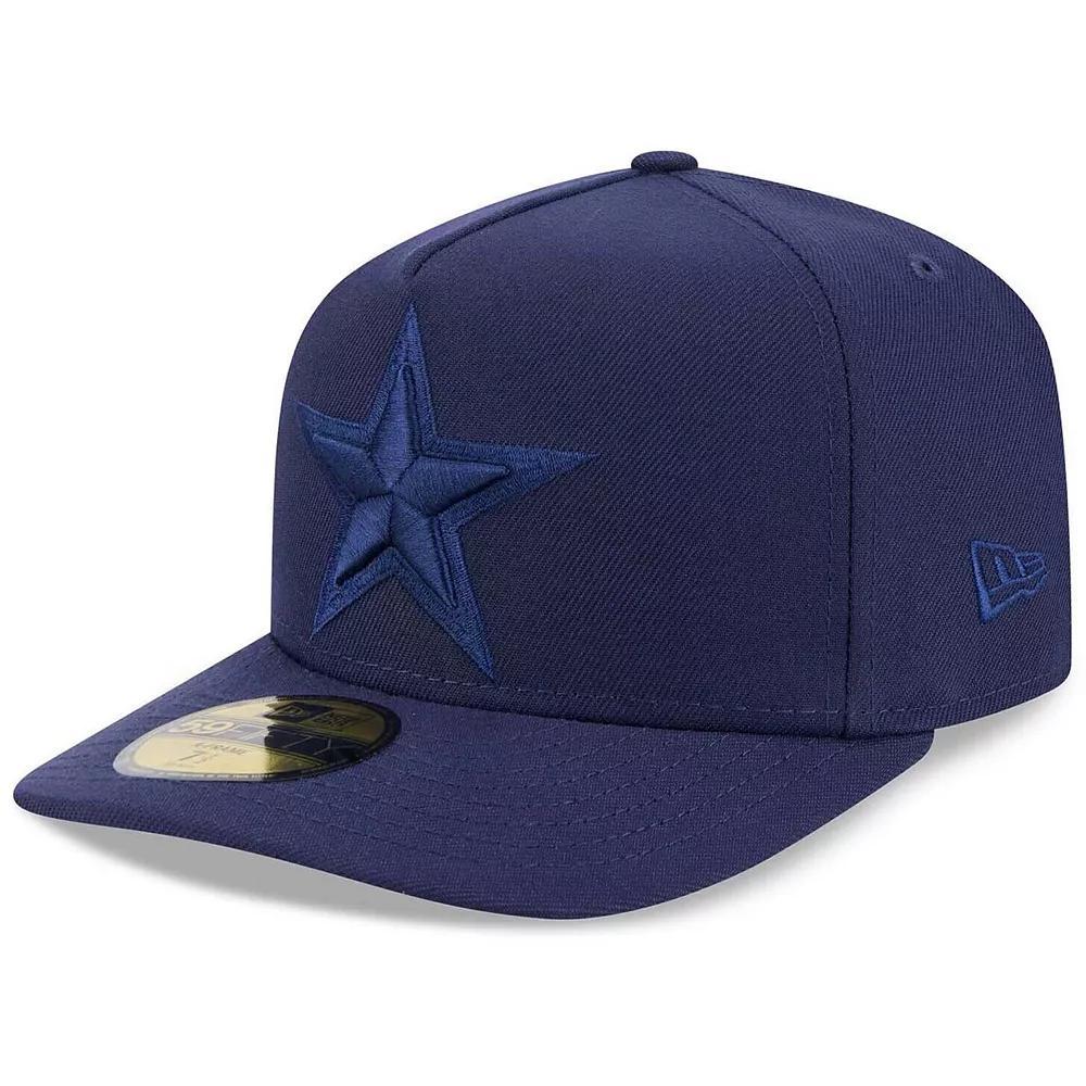 Men's New Era Navy Dallas Cowboys Color Pack A-Frame 59FIFTY Fitted Hat, Size: 7 7/8, Blue Product Image