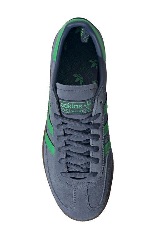 adidas Gender Inclusive Handball Spezial Sneaker in Preloved Ink/green/gold at Nordstrom, Size 10.5 Women's Product Image
