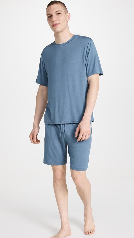 Eberjey Henry Short PJ Set | Shopbop Product Image
