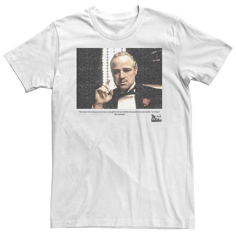 Men's The Godfather The Don Graphic Tee, Size: Large, White Product Image