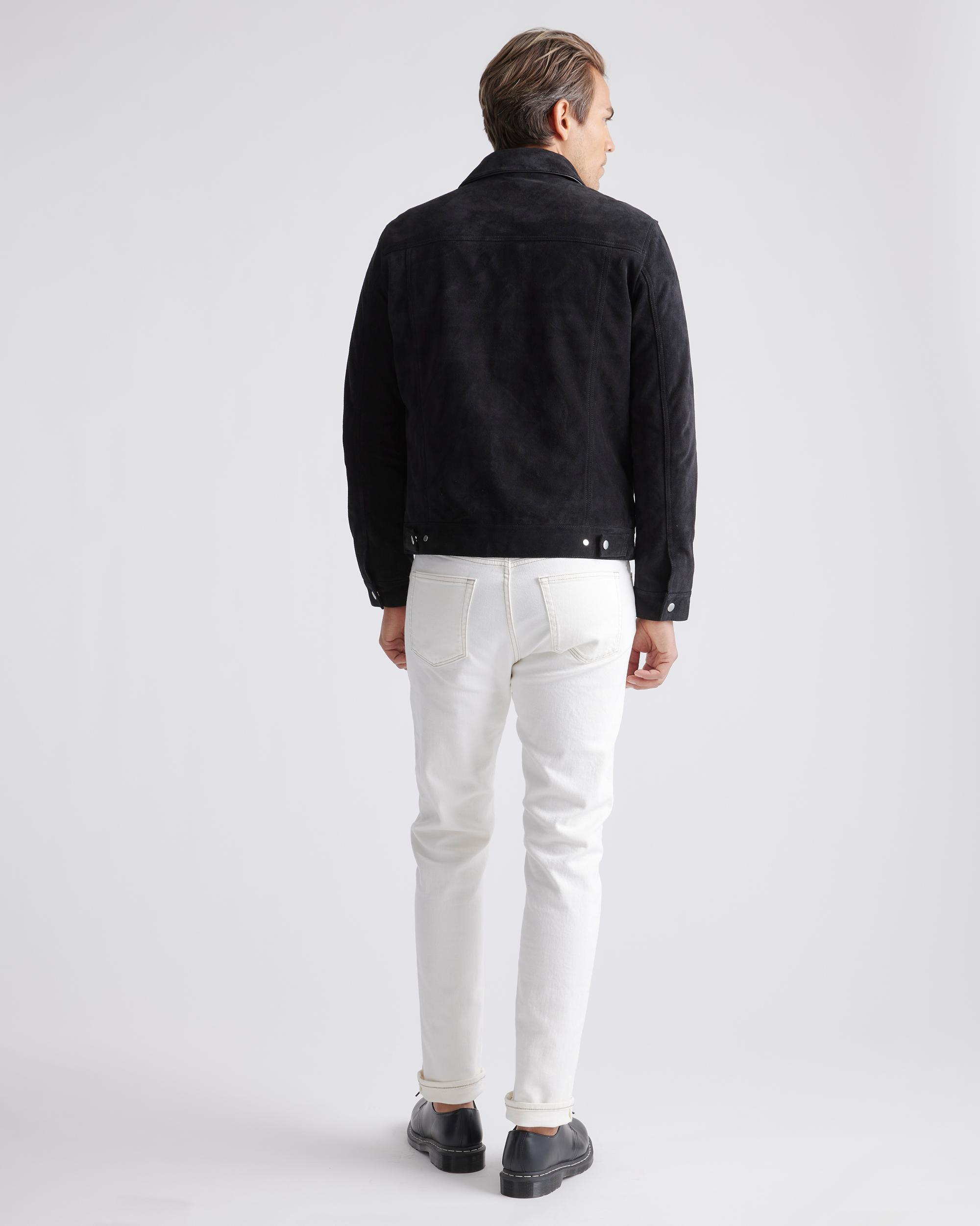 Quince | Men's Italian Suede Trucker Jacket Suede Leather Product Image