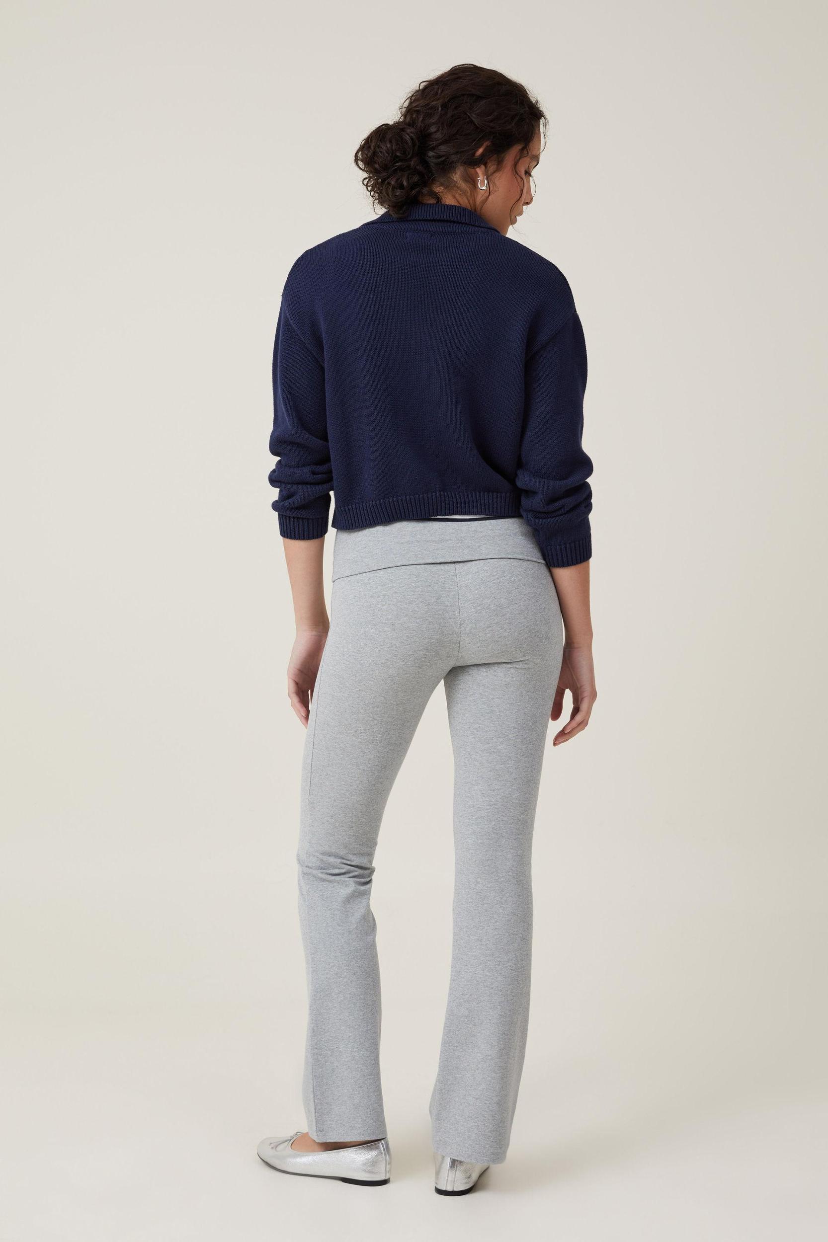 Cotton On Women - Bella Bootleg Pant - Grey marle Product Image