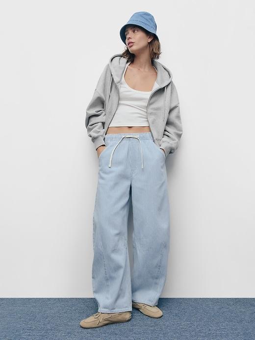 Mid Rise UltraSoft Easy Horseshoe Jeans Product Image