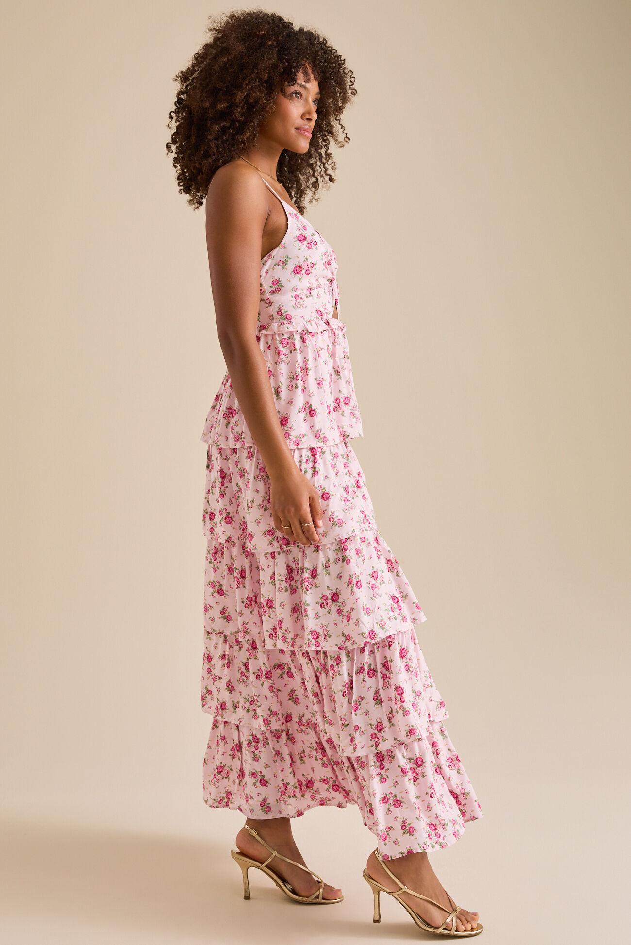 Krystal Floral Maxi Dress Product Image