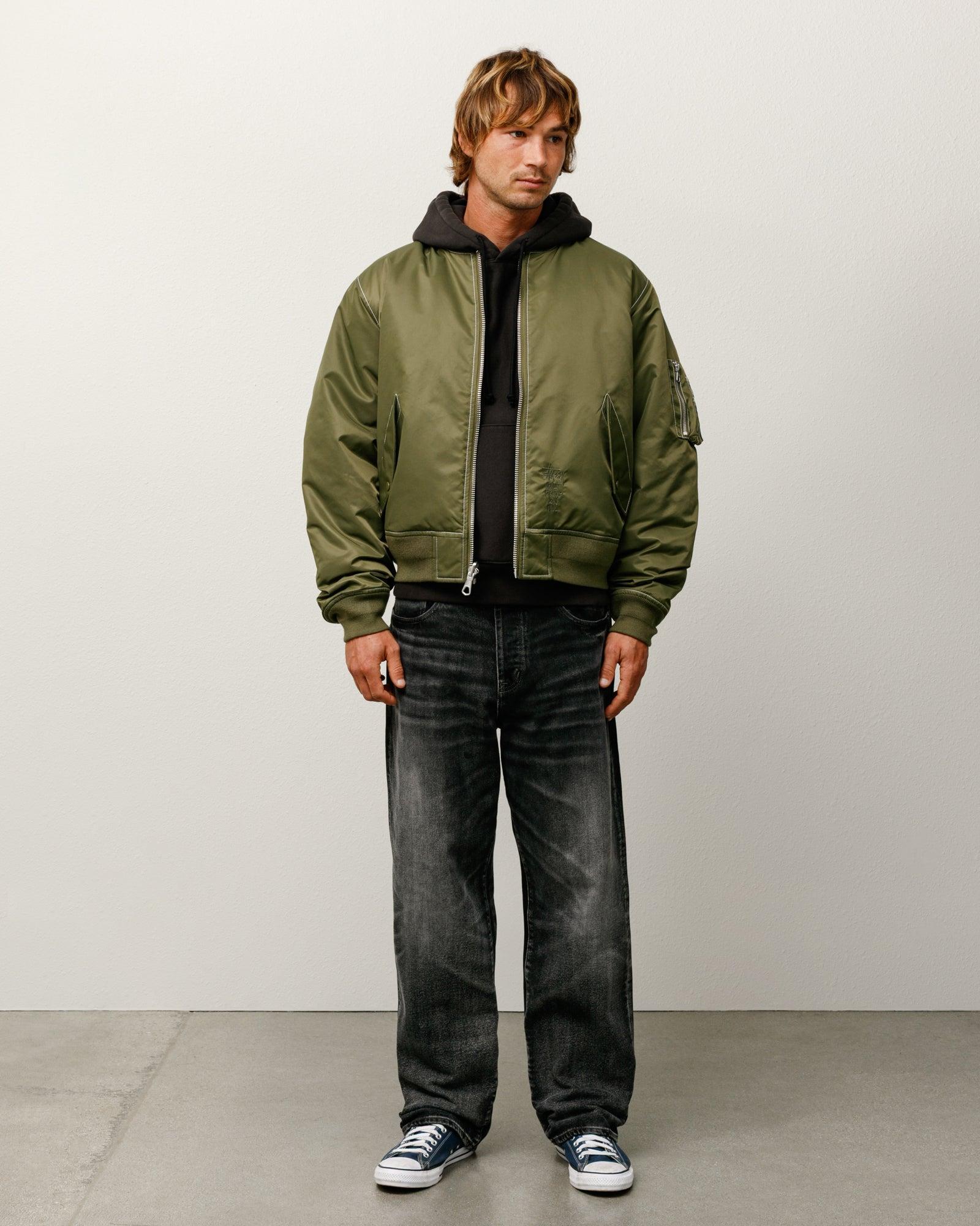 BUILT REVERSIBLE BOMBER JACKET Male Product Image