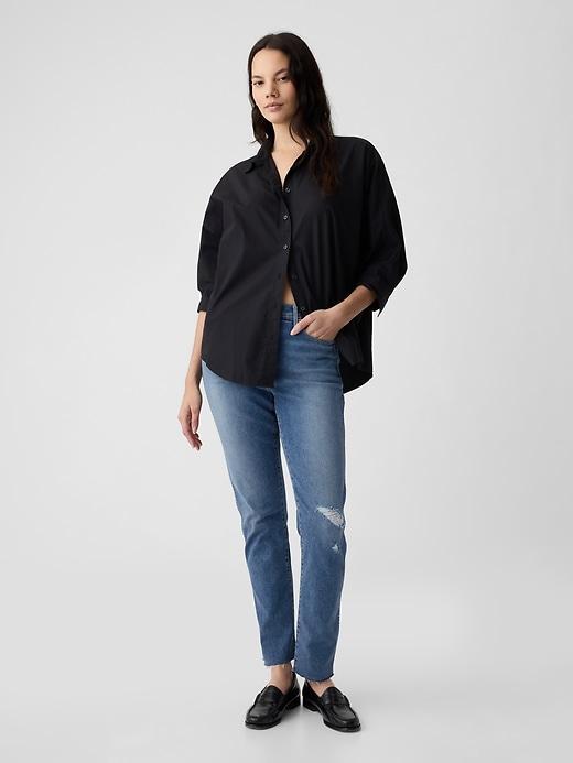 Mid Rise Vintage Slim Jeans Product Image